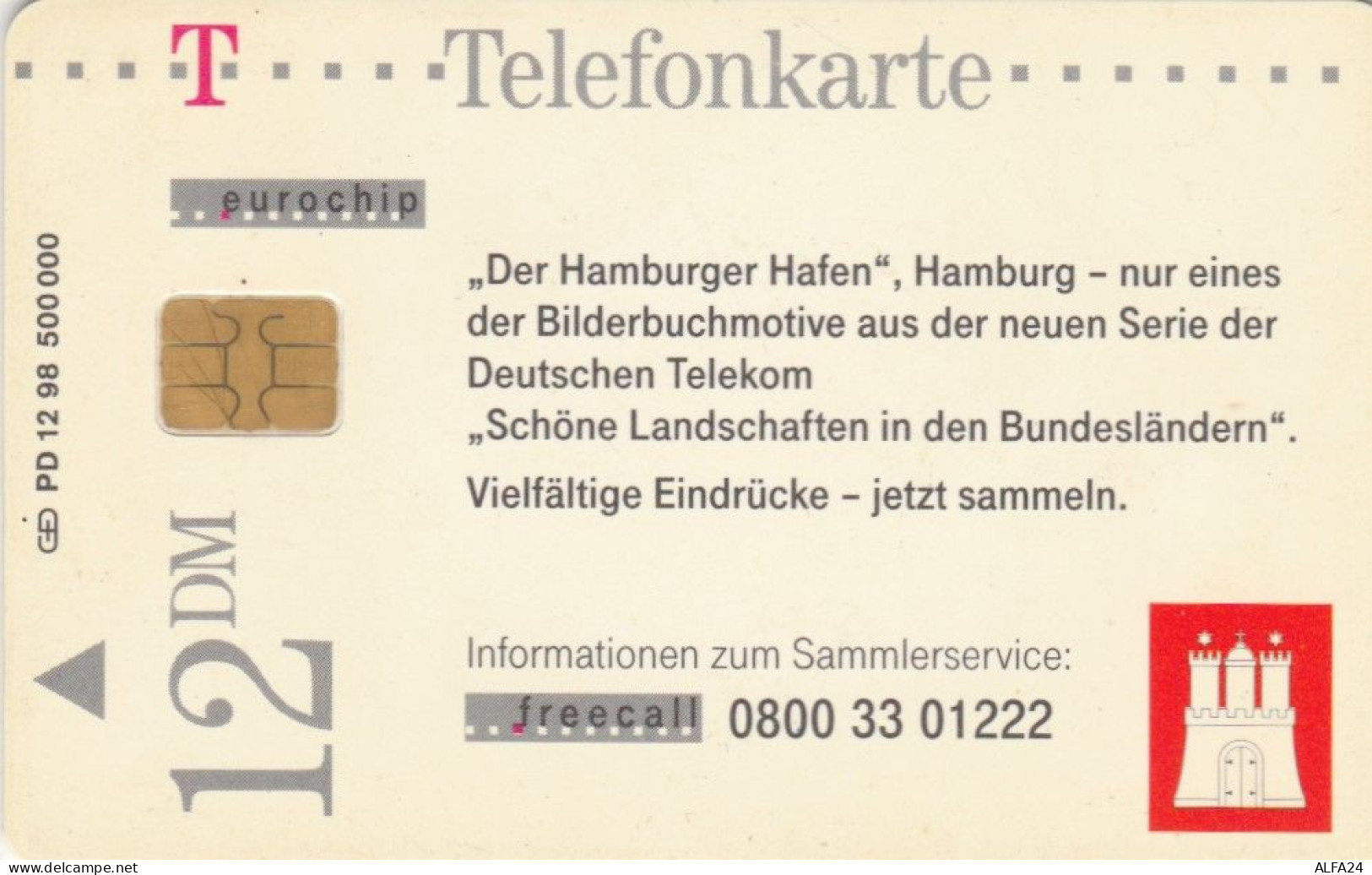 PHONE CARD GERMANIA SERIE PD (CK6600 - P & PD-Series: Schalterkarten Der Dt. Telekom