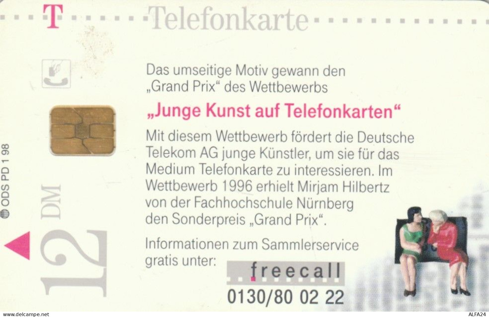 PHONE CARD GERMANIA SERIE PD (CK6588 - P & PD-Series: Schalterkarten Der Dt. Telekom