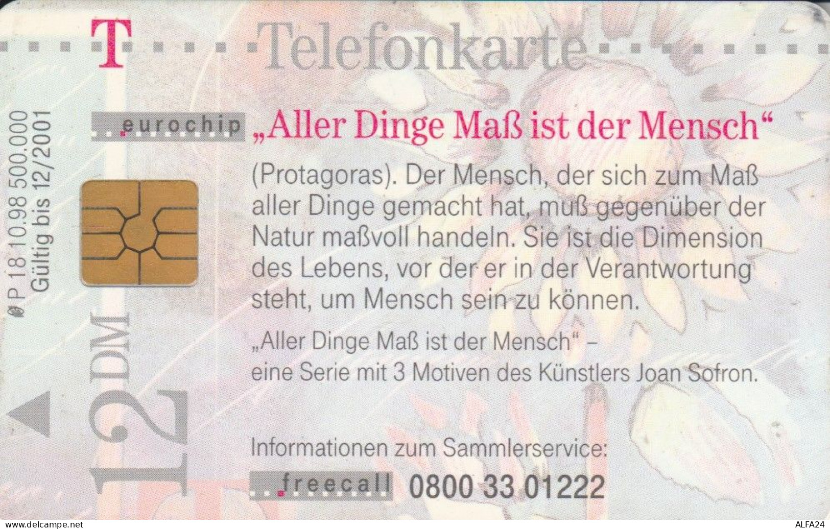 PHONE CARD GERMANIA SERIE P (CK6577 - P & PD-Series: Schalterkarten Der Dt. Telekom