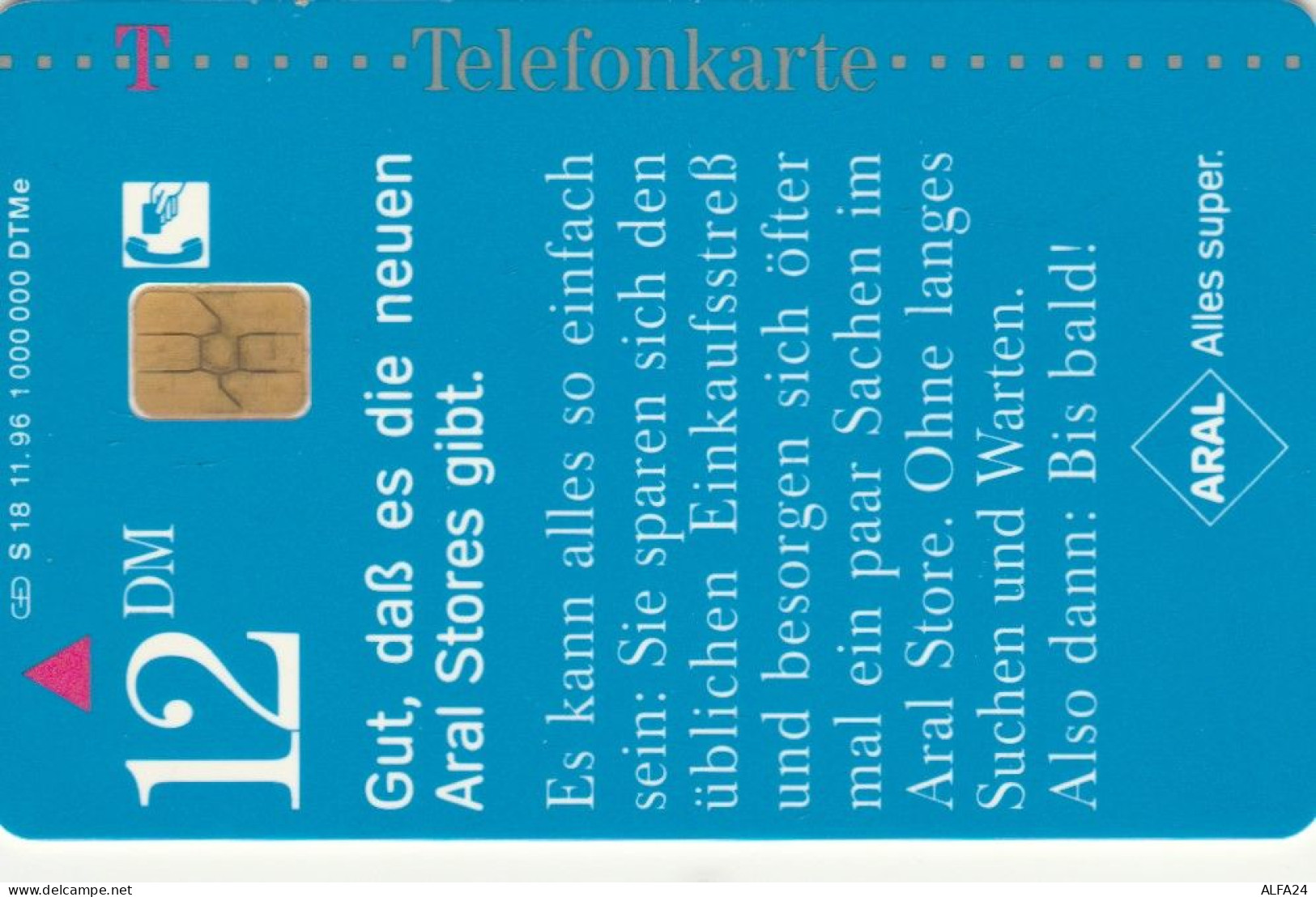 PHONE CARD GERMANIA SERIE S (CK6574 - S-Reeksen : Loketten Met Reclame Van Derden