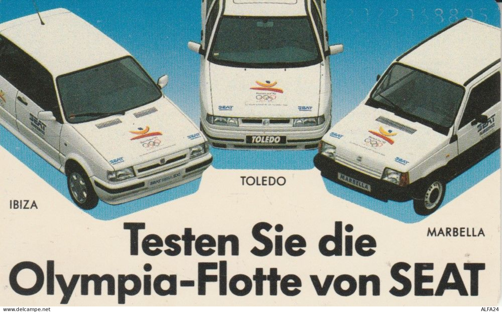 PHONE CARD GERMANIA SERIE S (CK6569 - S-Series : Tills With Third Part Ads