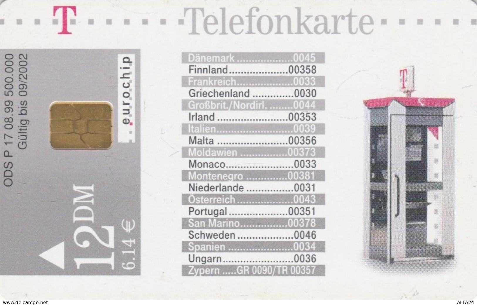 PHONE CARD GERMANIA SERIE P (CK6558 - P & PD-Series: Schalterkarten Der Dt. Telekom