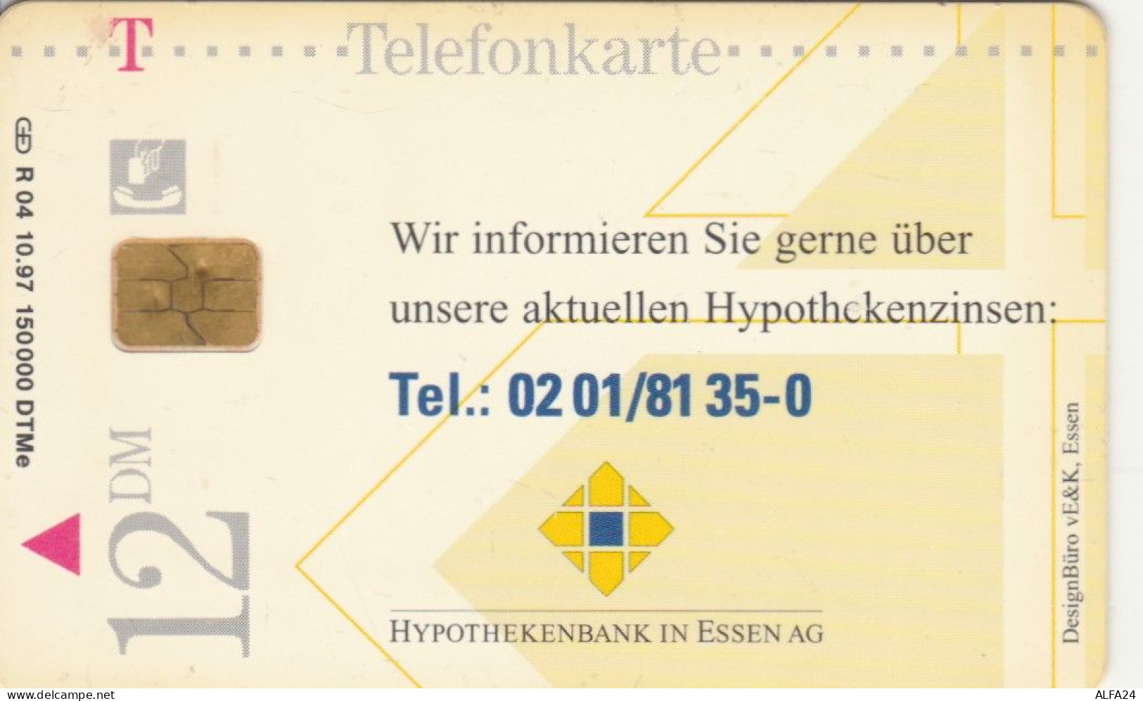 PHONE CARD GERMANIA SERIE R (CK6557 - R-Series: Regionale Schalterserie