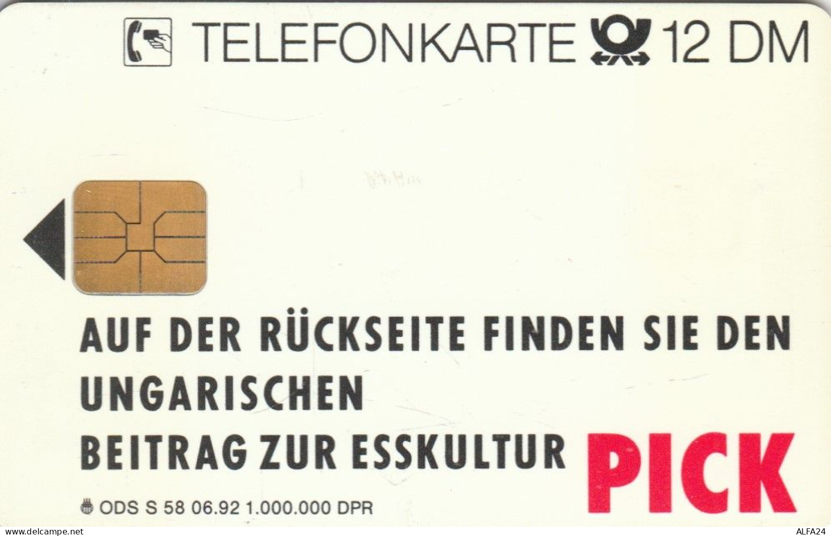 PHONE CARD GERMANIA SERIE S (CK6483 - S-Series : Tills With Third Part Ads