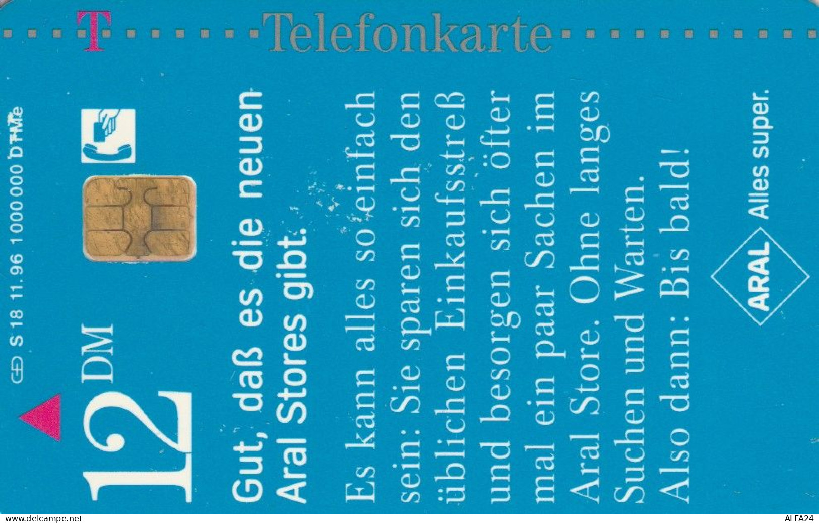 PHONE CARD GERMANIA SERIE S (CK6485 - S-Reeksen : Loketten Met Reclame Van Derden