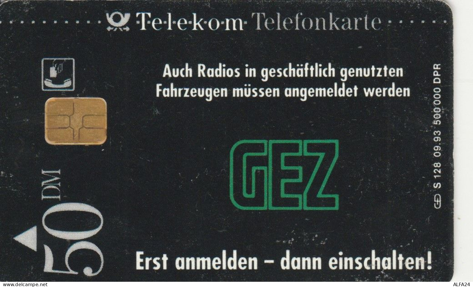 PHONE CARD GERMANIA SERIE S (CK6477 - S-Series : Taquillas Con Publicidad De Terceros