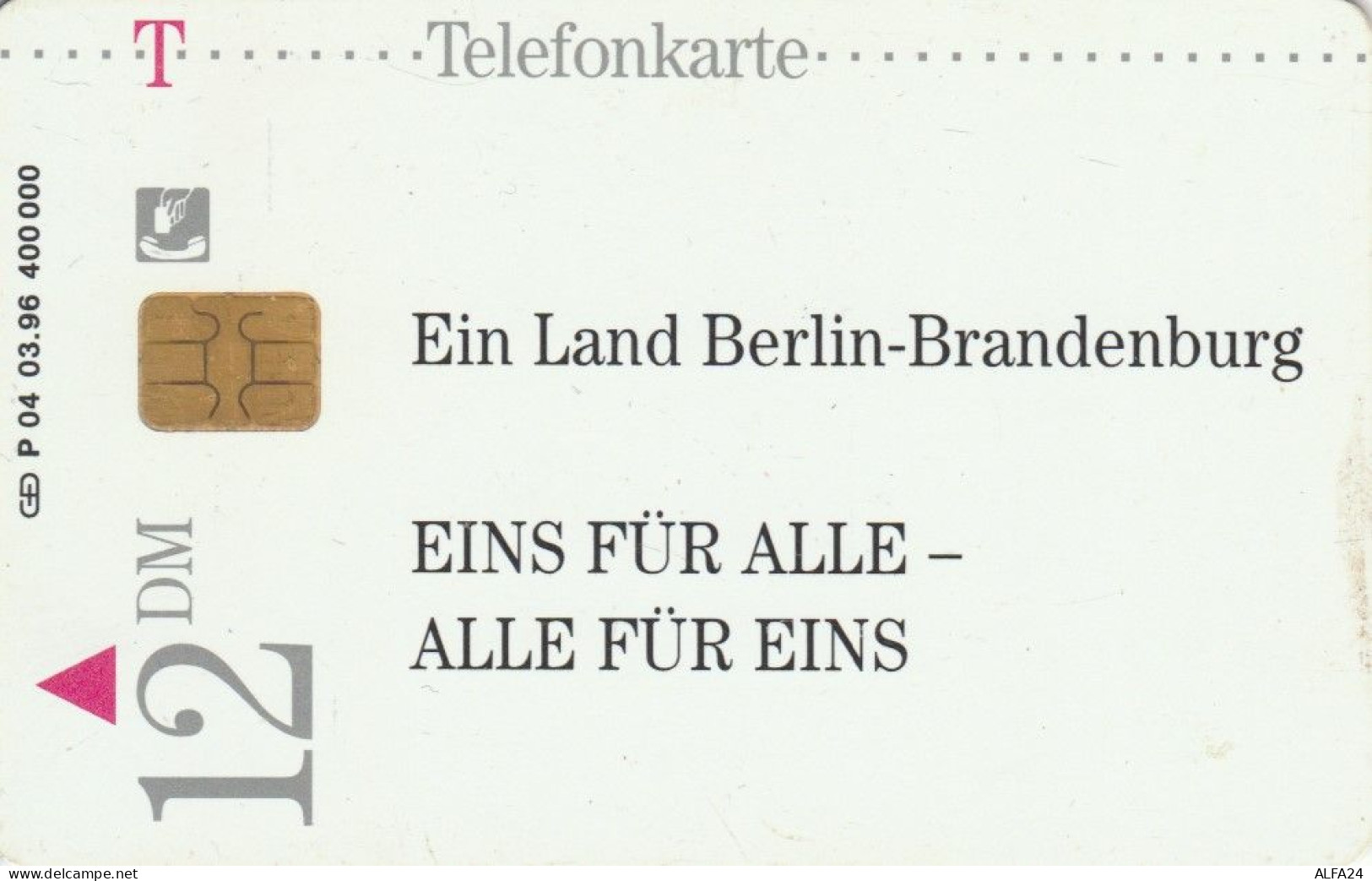 PHONE CARD GERMANIA SERIE P (CK6469 - P & PD-Series: Schalterkarten Der Dt. Telekom