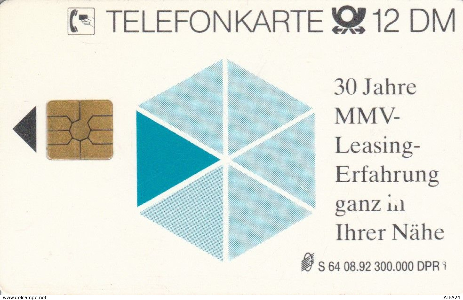 PHONE CARD GERMANIA SERIE S (CK6447 - S-Reeksen : Loketten Met Reclame Van Derden