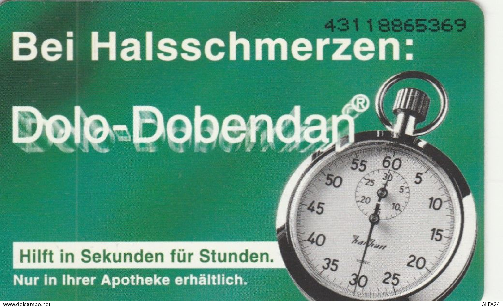 PHONE CARD GERMANIA SERIE S (CK6445 - S-Reeksen : Loketten Met Reclame Van Derden