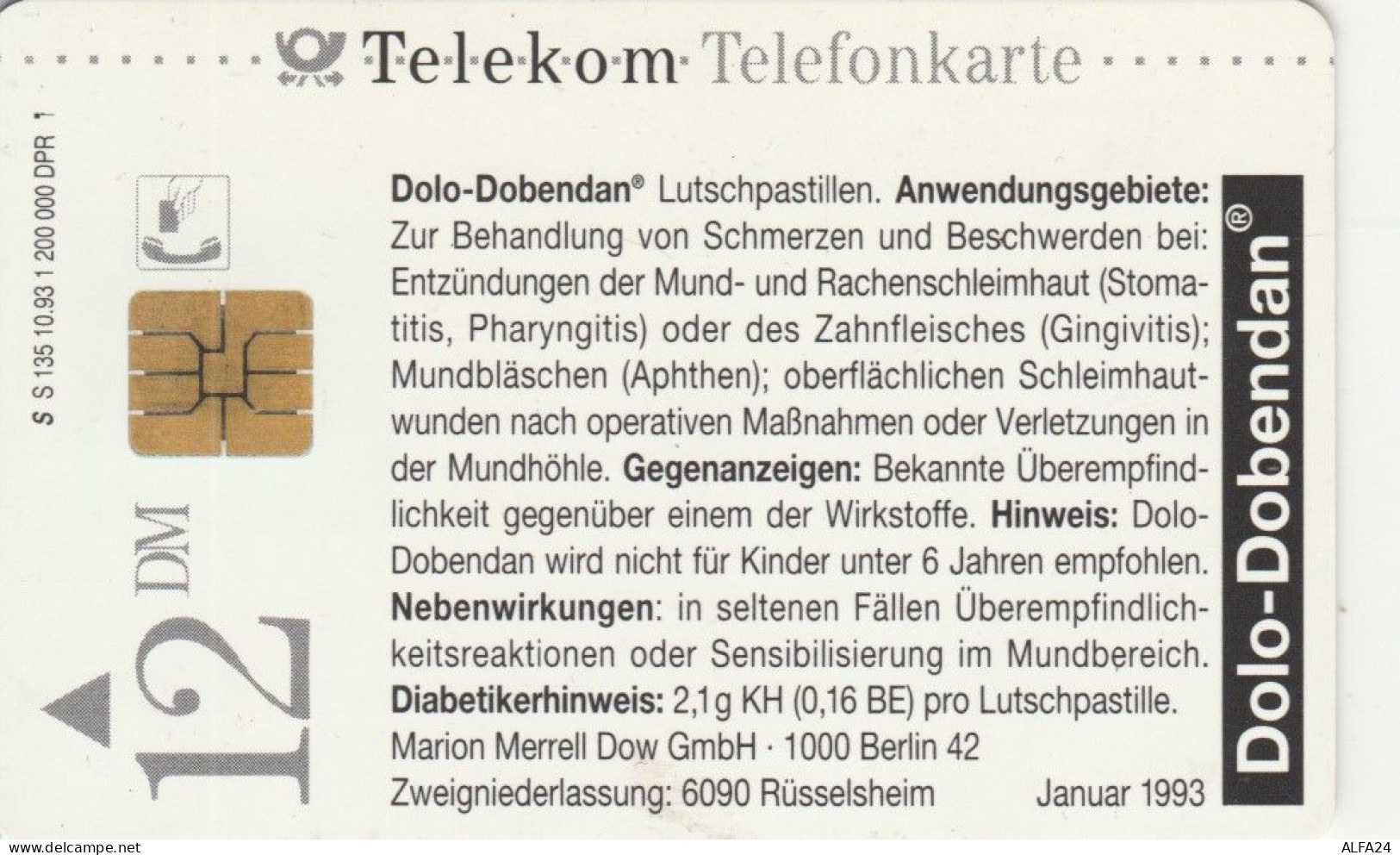 PHONE CARD GERMANIA SERIE S (CK6445 - S-Reeksen : Loketten Met Reclame Van Derden
