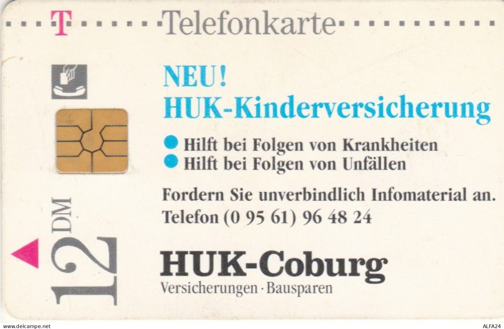 PHONE CARD GERMANIA SERIE S (CK6432 - S-Reeksen : Loketten Met Reclame Van Derden