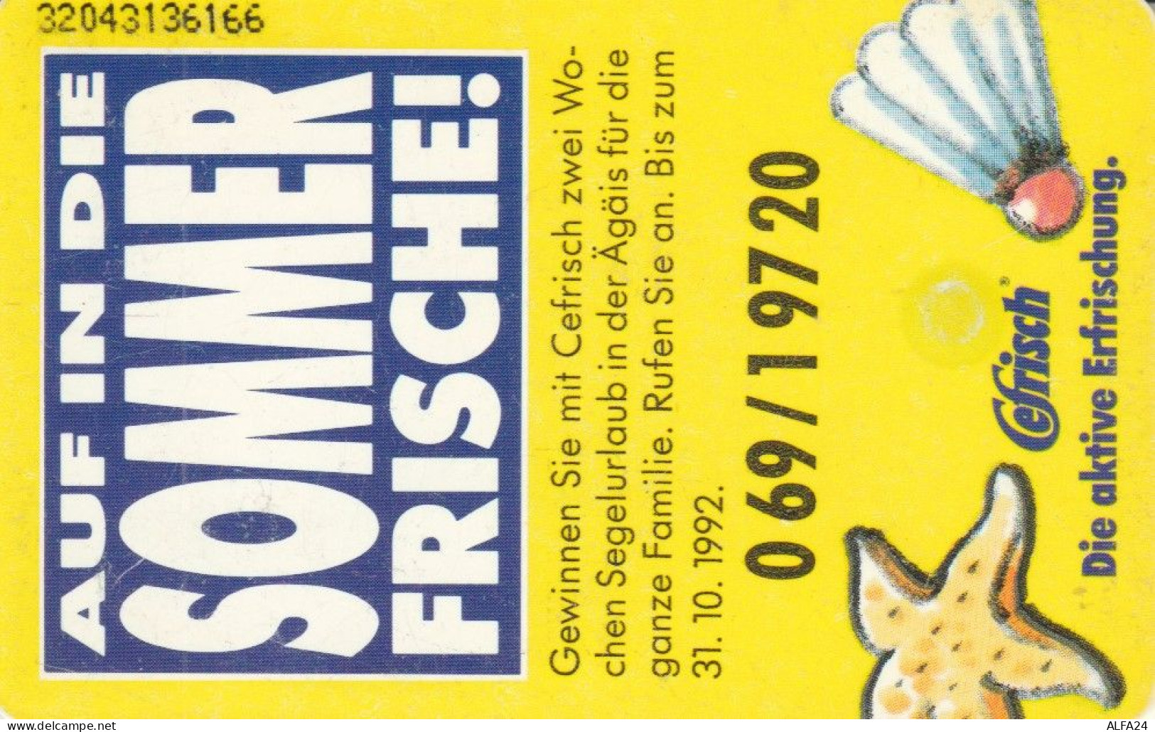 PHONE CARD GERMANIA SERIE S (CK6433 - S-Series : Tills With Third Part Ads