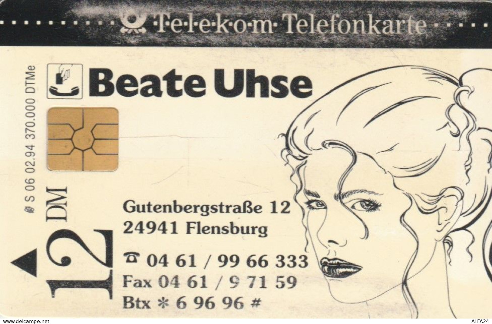 PHONE CARD GERMANIA SERIE S (CK6427 - S-Reeksen : Loketten Met Reclame Van Derden