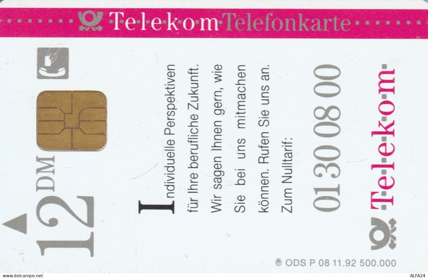 PHONE CARD GERMANIA SERIE P (CK6419 - P & PD-Reeksen : Loket Van D. Telekom