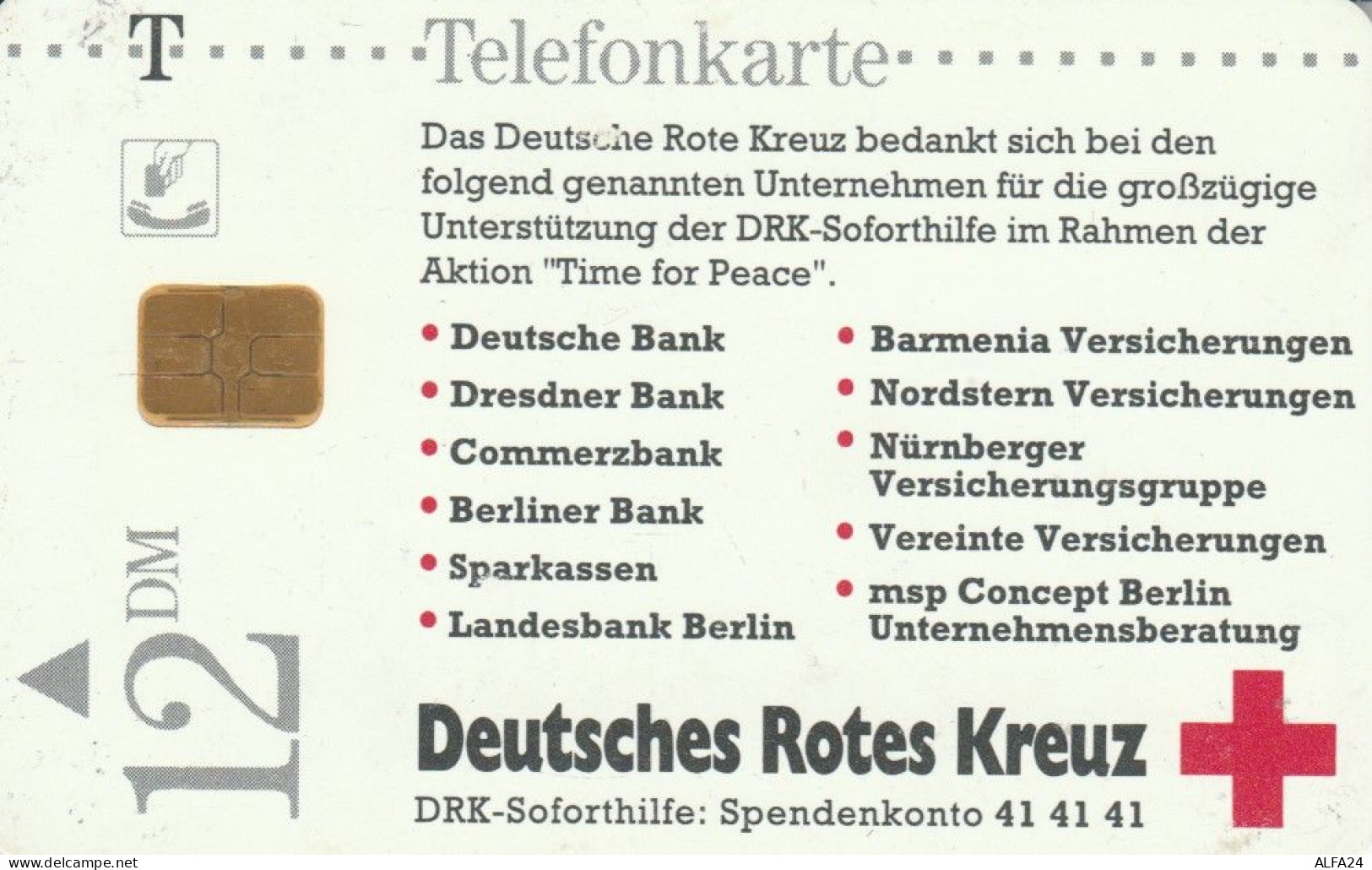 PHONE CARD GERMANIA SERIE S (CK6417 - S-Series : Guichets Publicité De Tiers