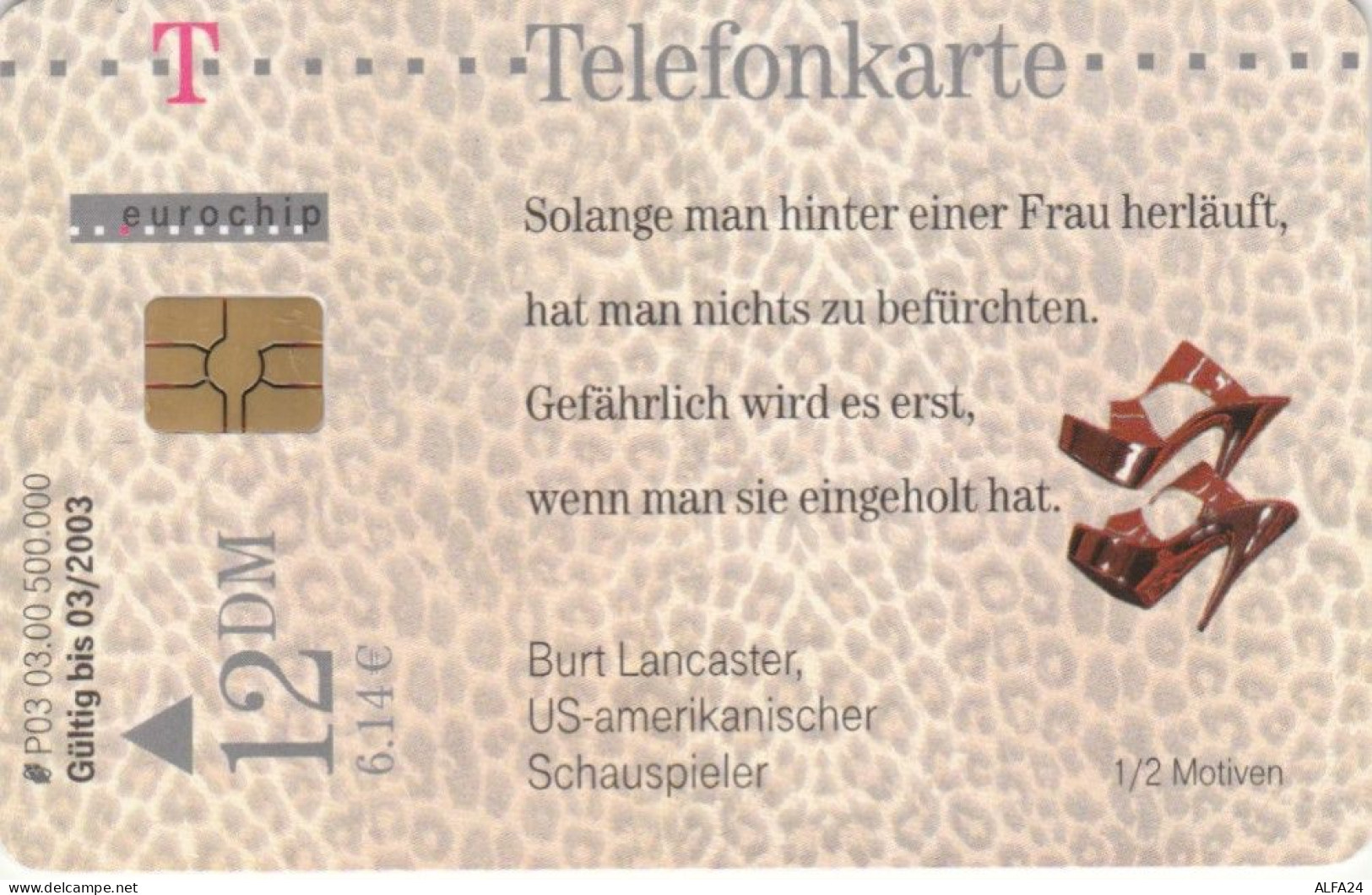 PHONE CARD GERMANIA SERIE P (CK6406 - P & PD-Series : D. Telekom Till