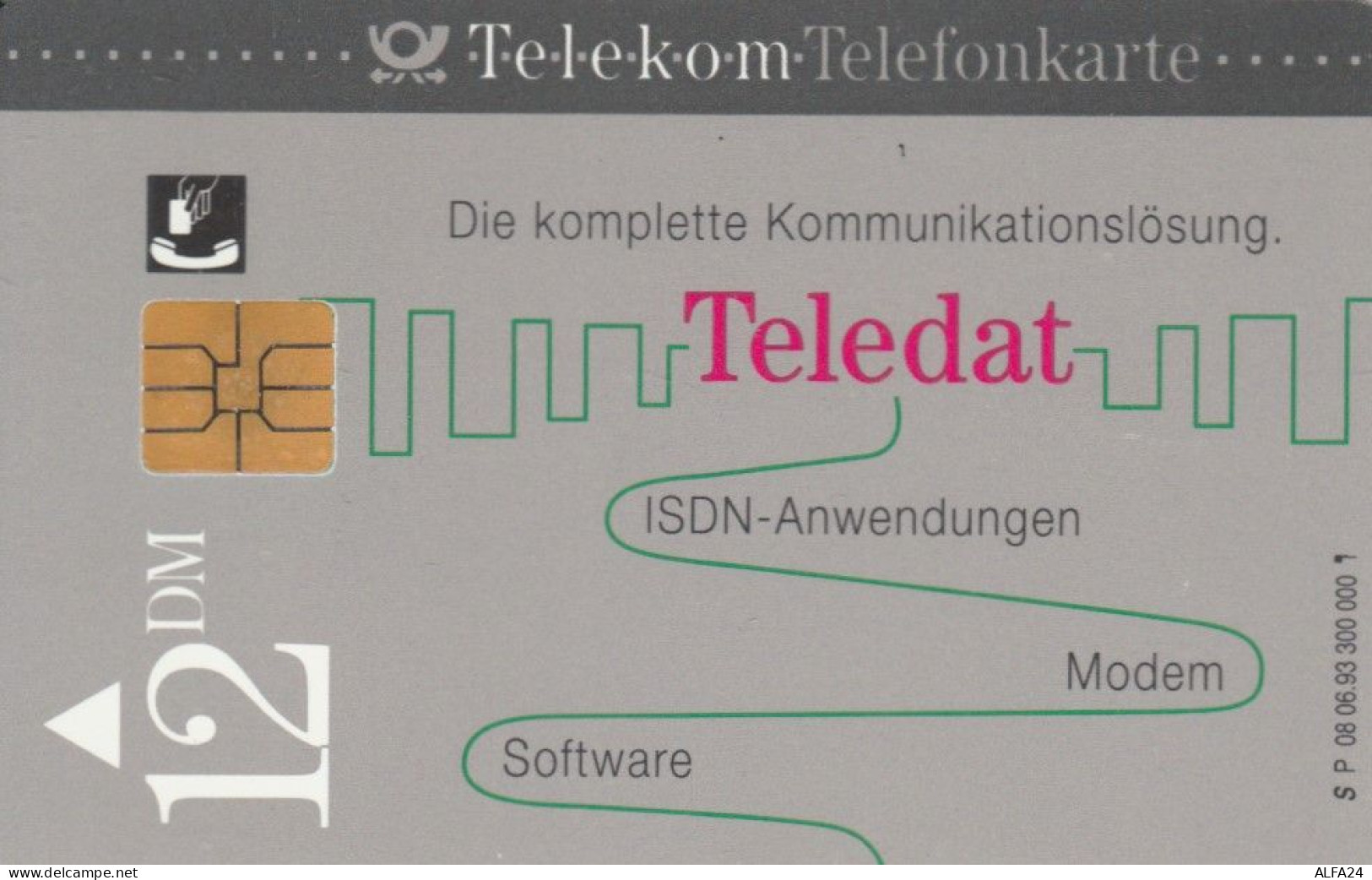 PHONE CARD GERMANIA SERIE P (CK6405 - P & PD-Reeksen : Loket Van D. Telekom