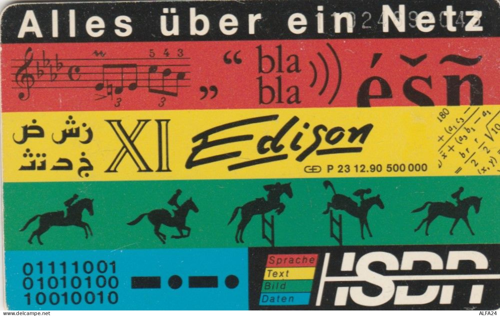 PHONE CARD GERMANIA SERIE P (CK6396 - P & PD-Series : D. Telekom Till