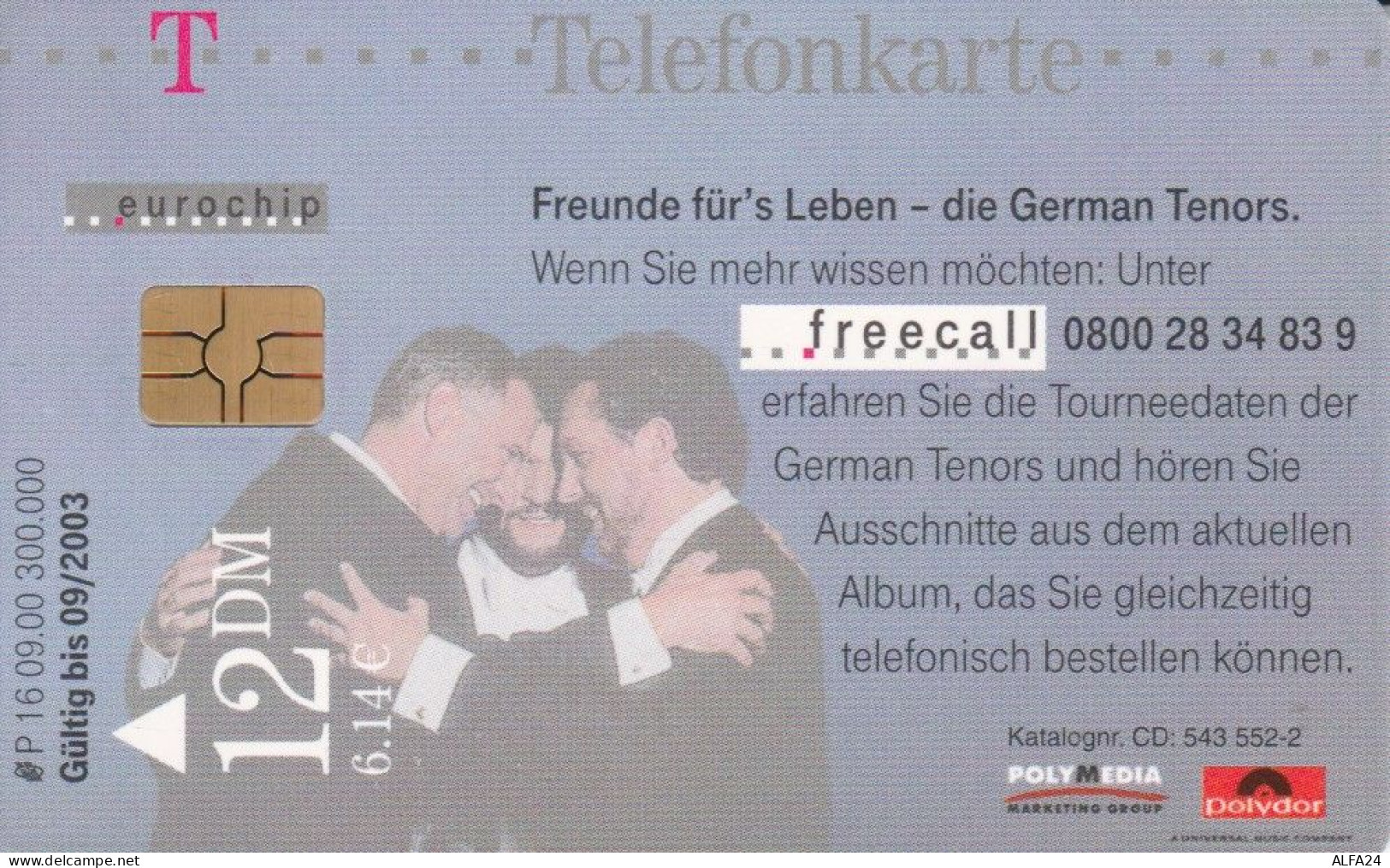PHONE CARD GERMANIA SERIE P (CK6385 - P & PD-Series : D. Telekom Till
