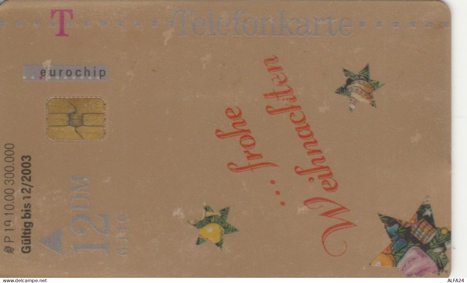 PHONE CARD GERMANIA SERIE P (CK6373 - P & PD-Series : D. Telekom Till
