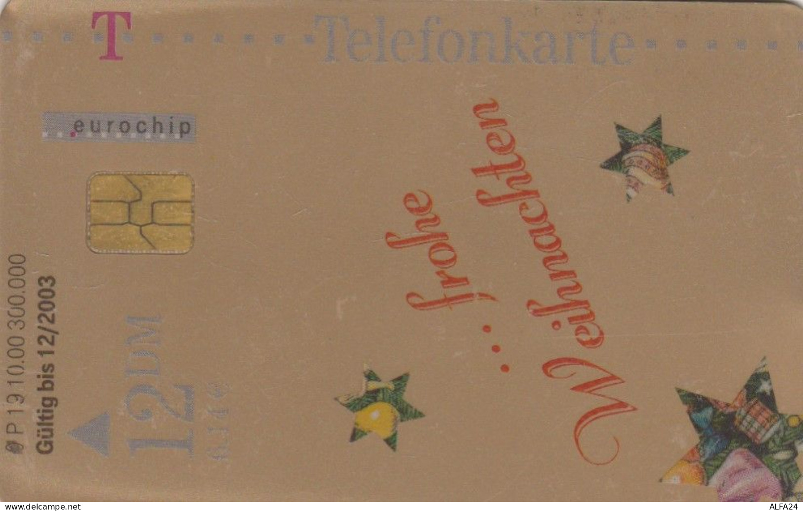 PHONE CARD GERMANIA SERIE P (CK6374 - P & PD-Series : D. Telekom Till