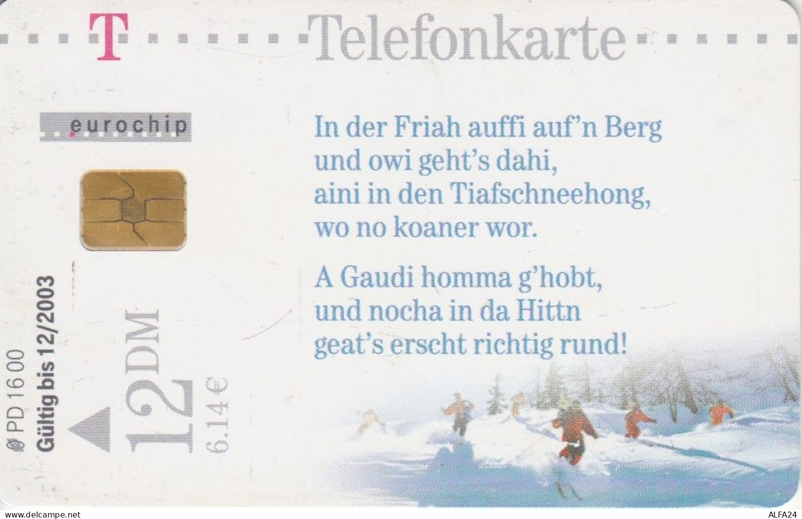 PHONE CARD GERMANIA SERIE PD (CK6379 - P & PD-Reeksen : Loket Van D. Telekom