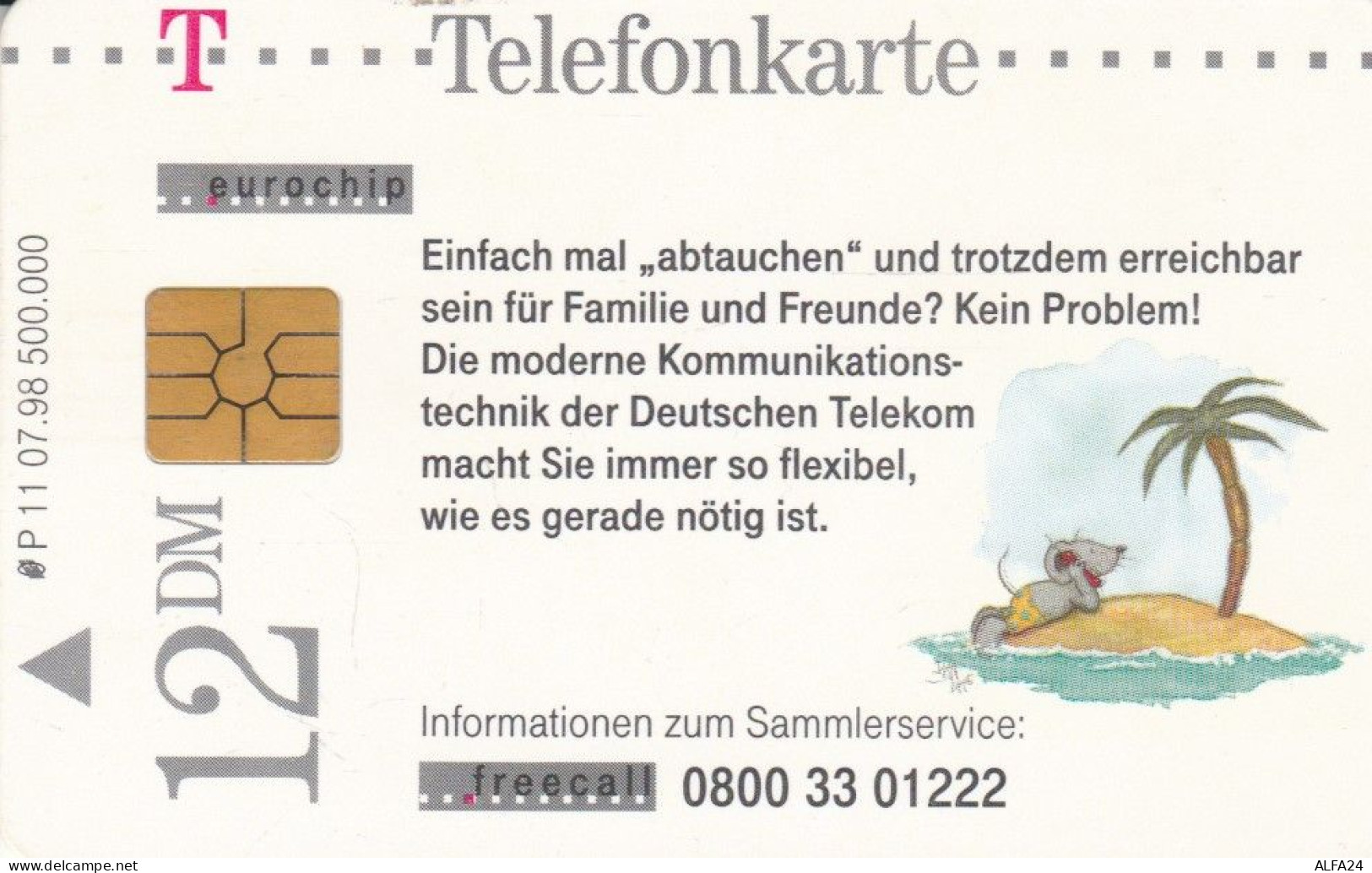 PHONE CARD GERMANIA SERIE P (CK6370 - P & PD-Series : D. Telekom Till