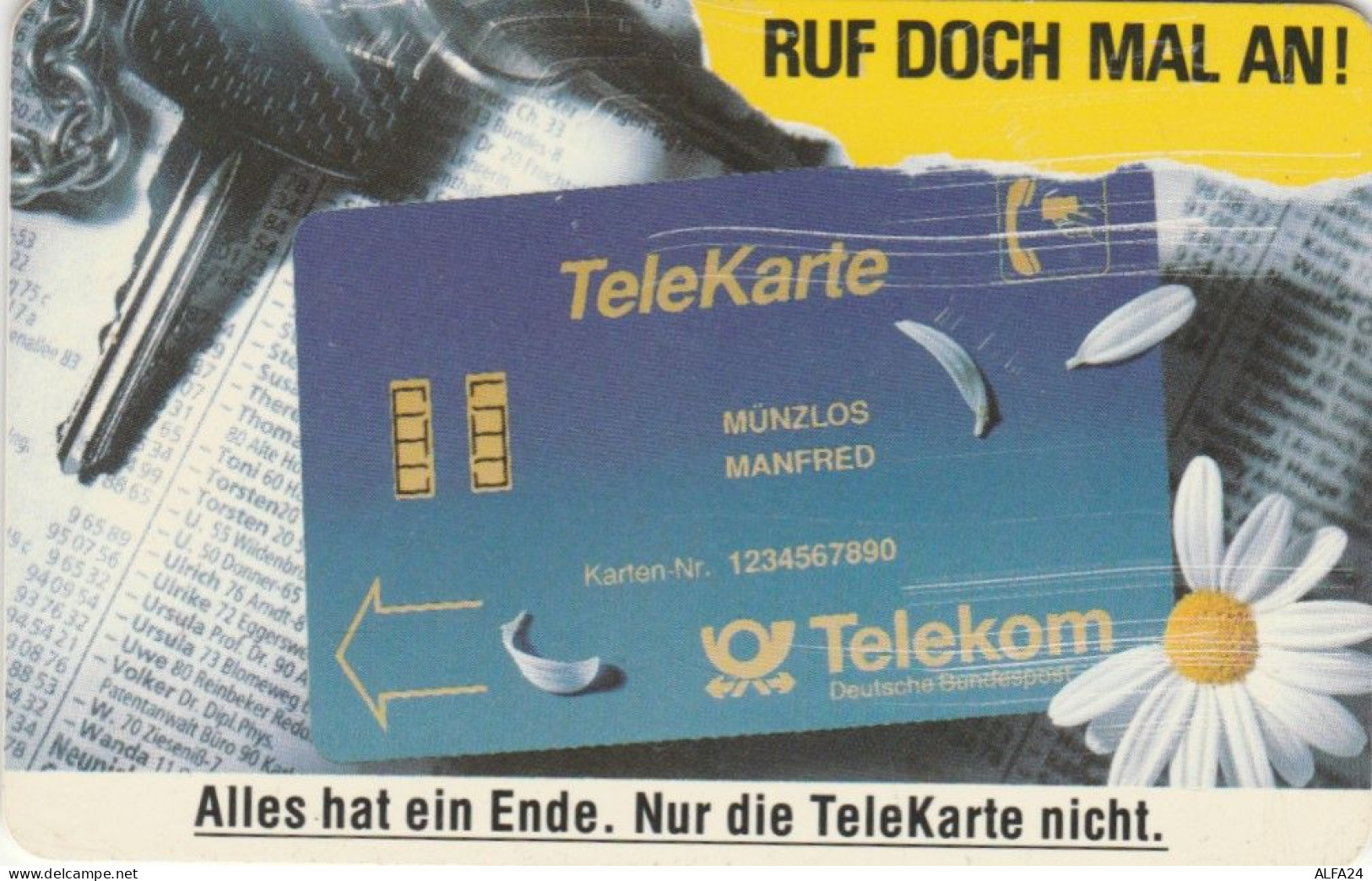 PHONE CARD GERMANIA SERIE P (CK6332 - P & PD-Series: Schalterkarten Der Dt. Telekom