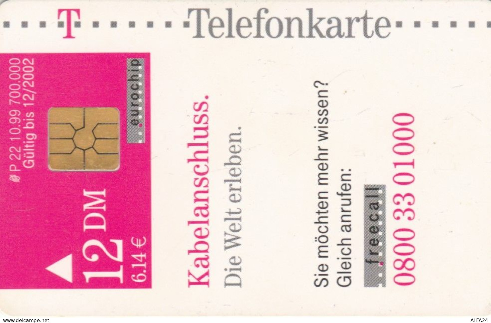 PHONE CARD GERMANIA SERIE P (CK6334 - P & PD-Serie : Sportello Della D. Telekom