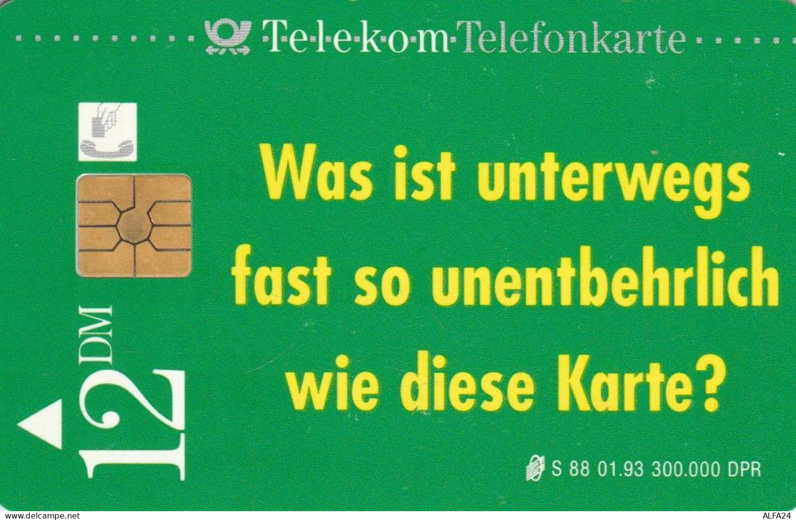 PHONE CARD GERMANIA SERIE S (CK6331 - S-Series: Schalterserie Mit Fremdfirmenreklame