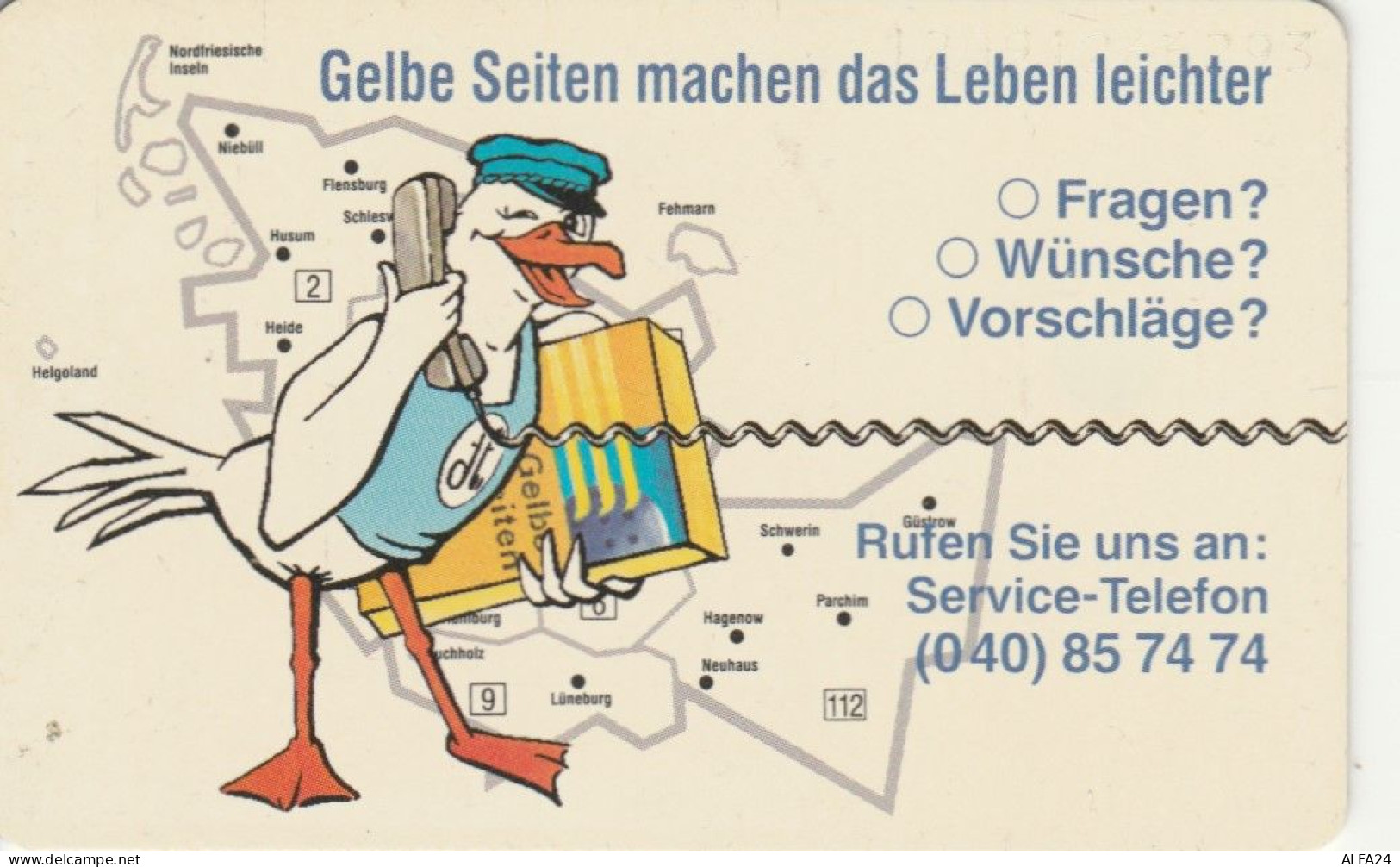 PHONE CARD GERMANIA SERIE S (CK6317 - S-Series : Guichets Publicité De Tiers