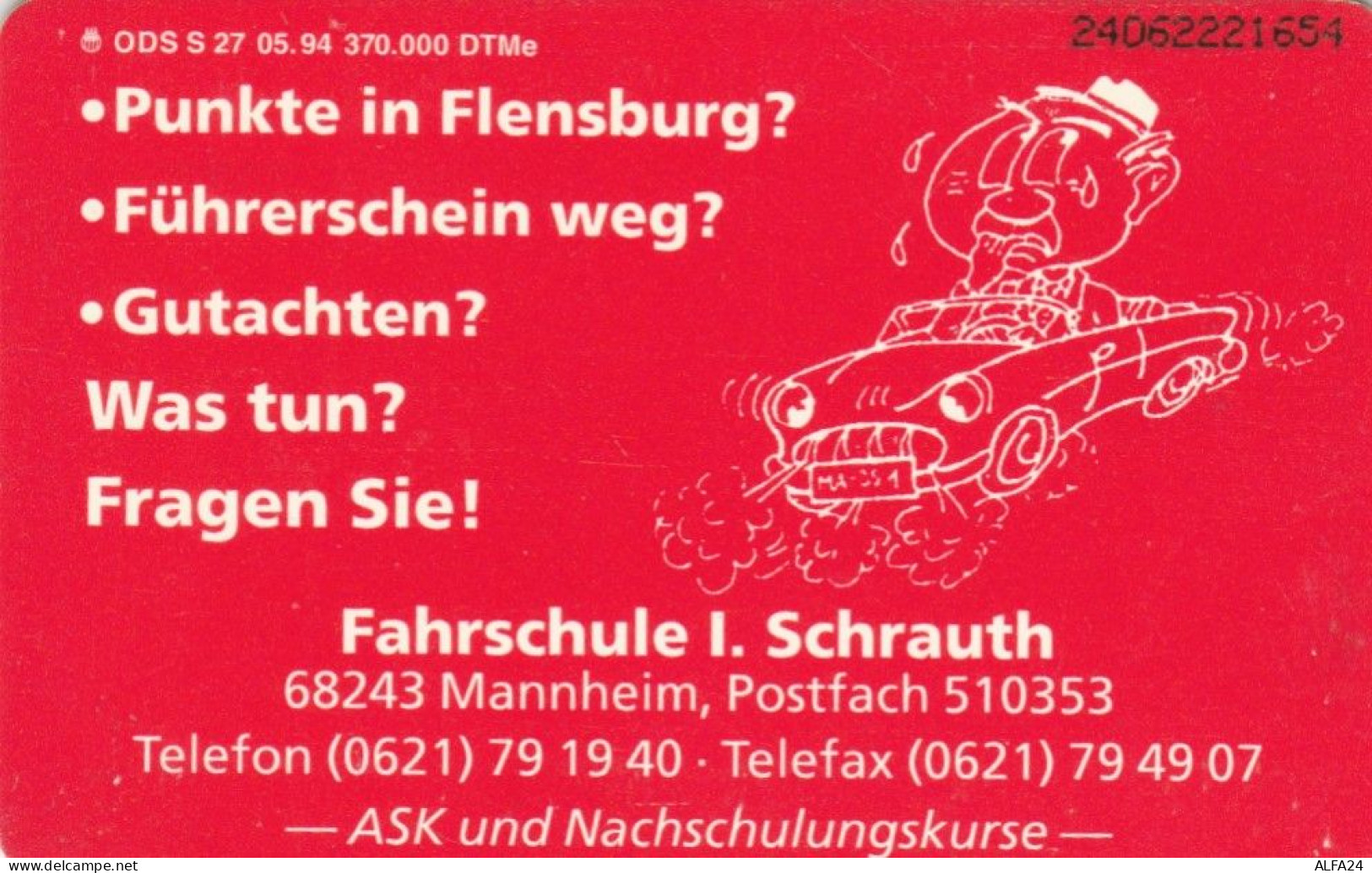 PHONE CARD GERMANIA SERIE S (CK6320 - S-Series: Schalterserie Mit Fremdfirmenreklame