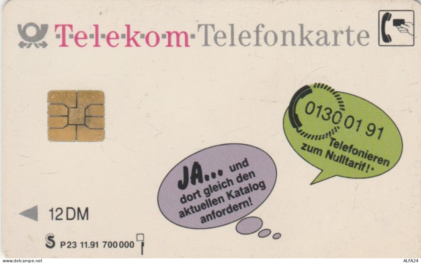 PHONE CARD GERMANIA SERIE P (CK6318 - P & PD-Series : Guichet - D. Telekom