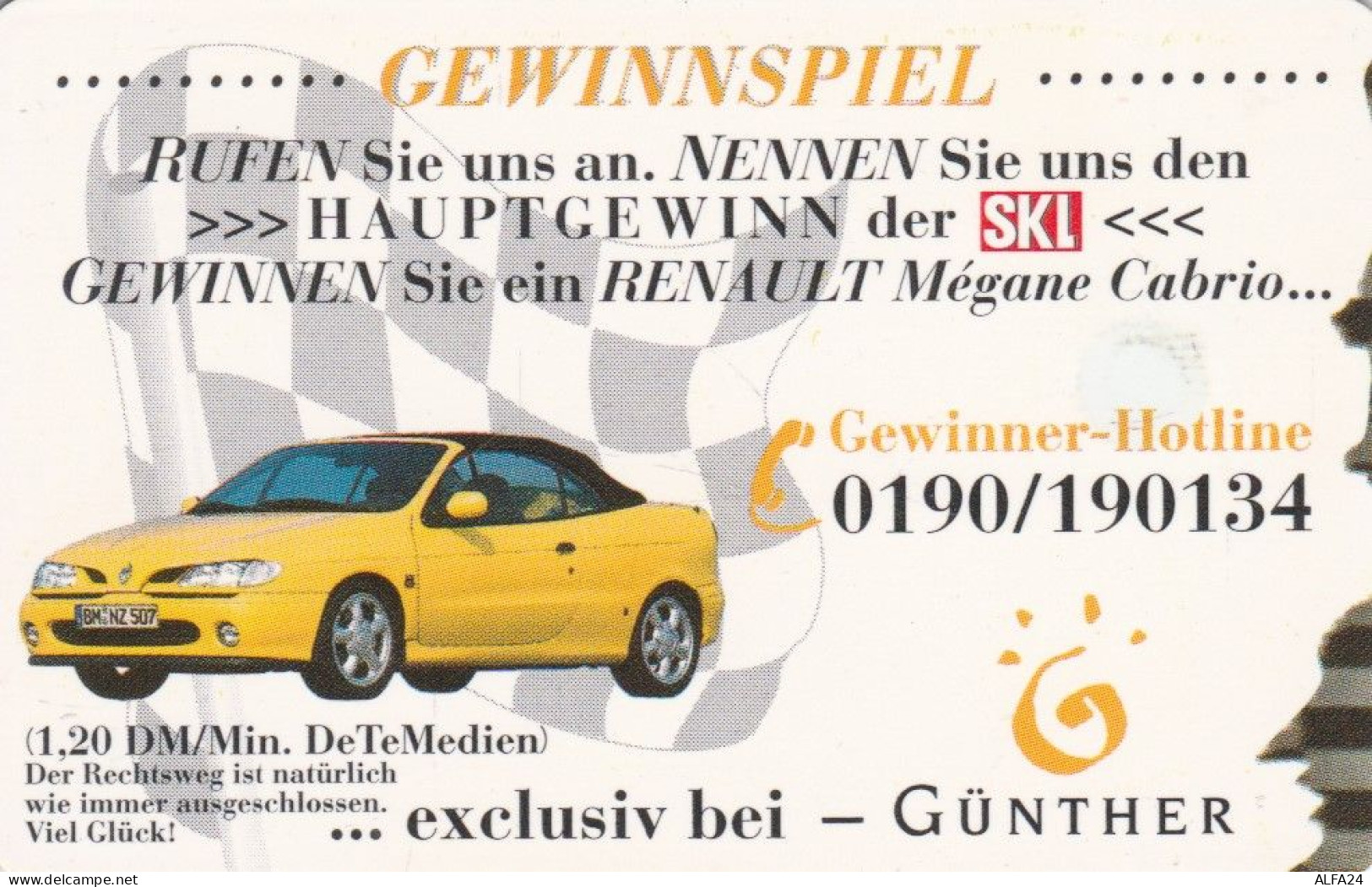 PHONE CARD GERMANIA SERIE R (CK6315 - R-Series: Regionale Schalterserie