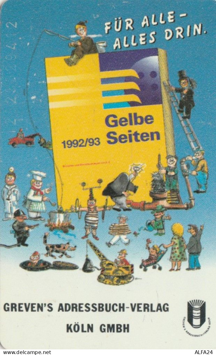 PHONE CARD GERMANIA SERIE S (CK6294 - S-Series : Tills With Third Part Ads