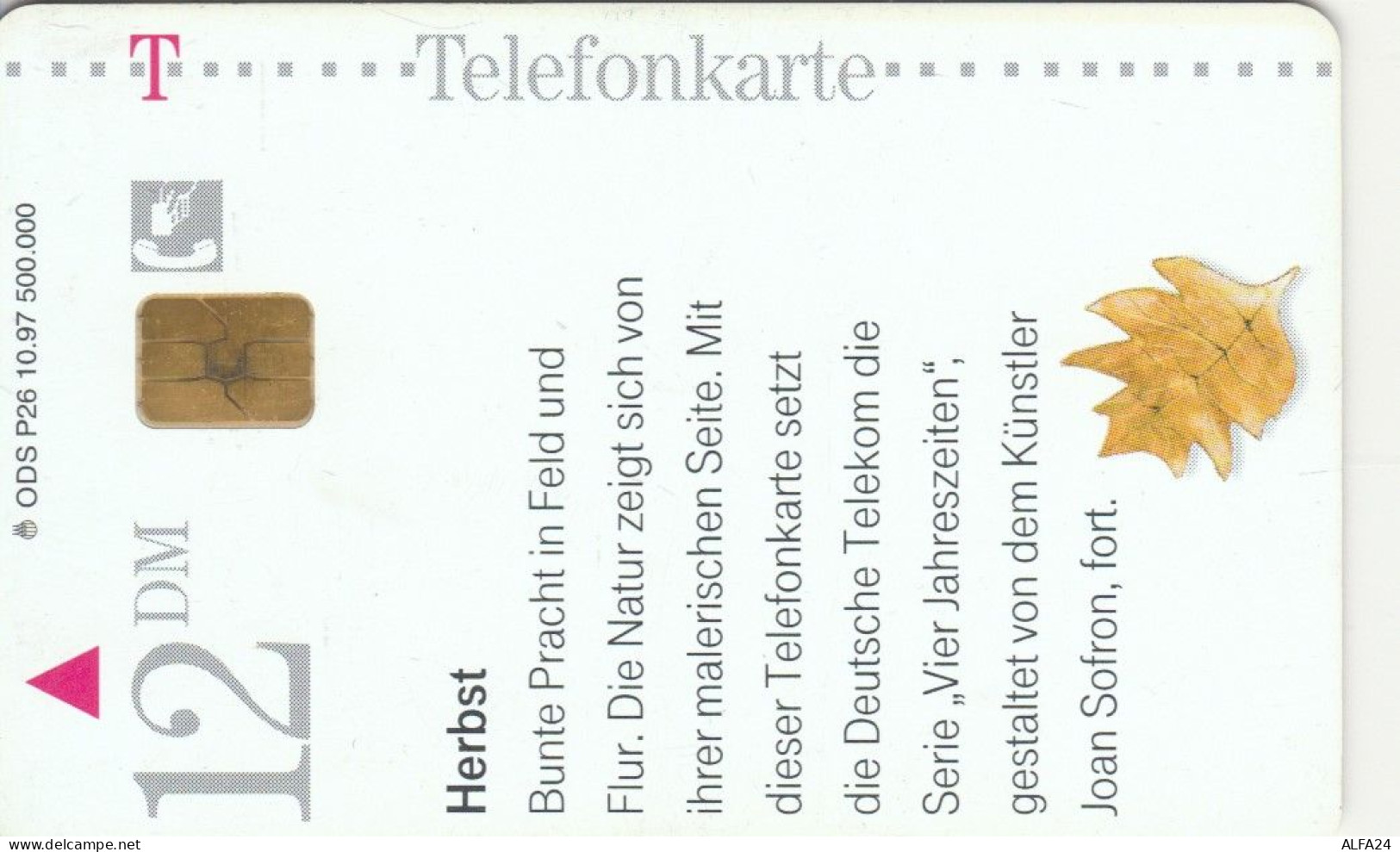 PHONE CARD GERMANIA SERIE P (CK6285 - P & PD-Serie : Sportello Della D. Telekom