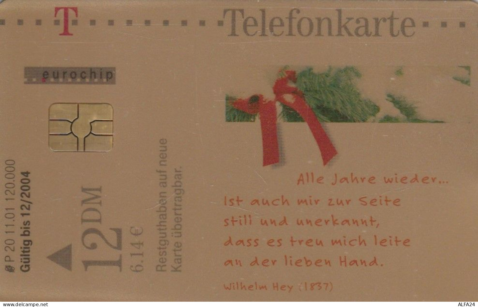 PHONE CARD GERMANIA SERIE P (CK6283 - P & PD-Series: Schalterkarten Der Dt. Telekom