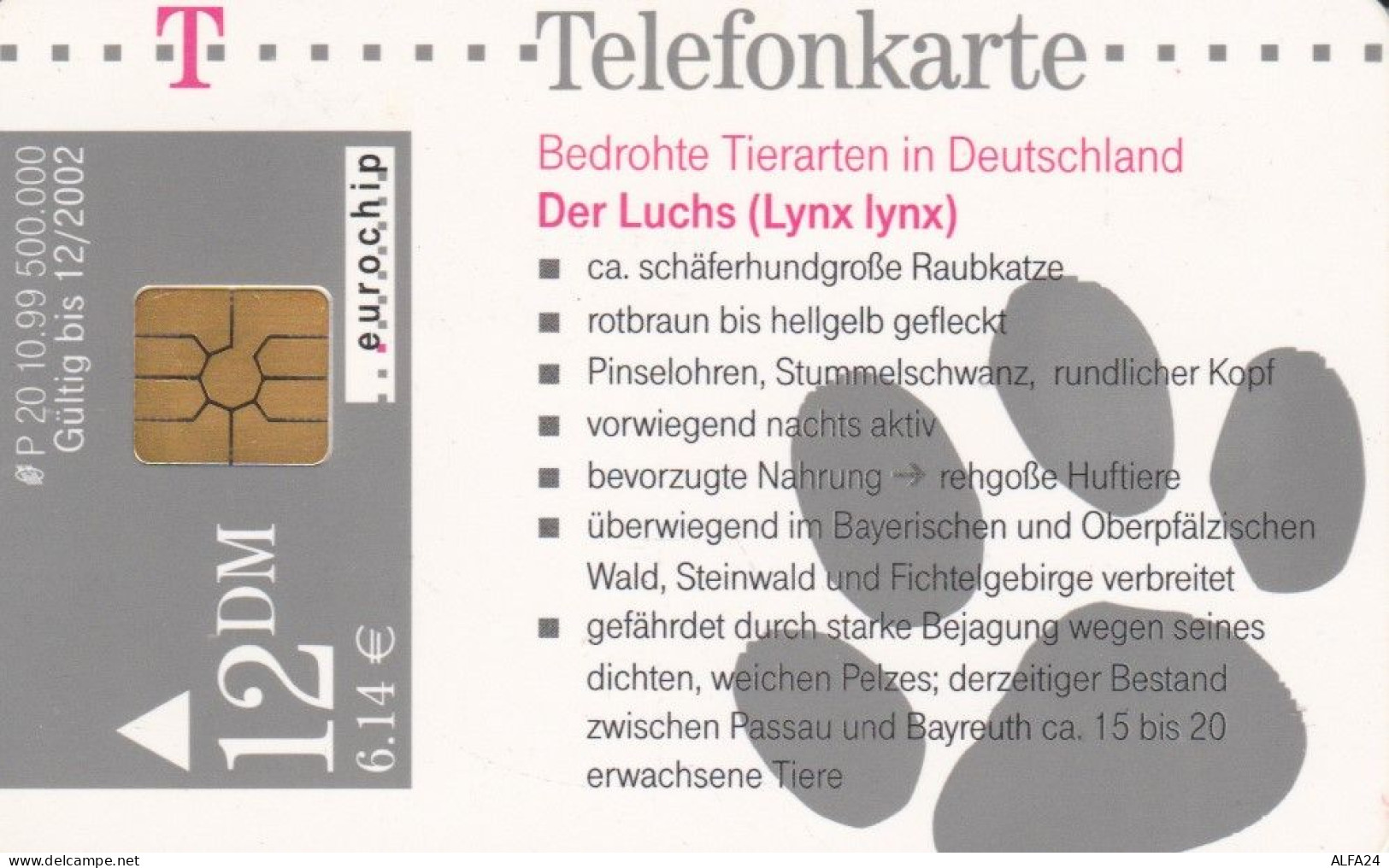 PHONE CARD GERMANIA SERIE P (CK6289 - P & PD-Series: Schalterkarten Der Dt. Telekom