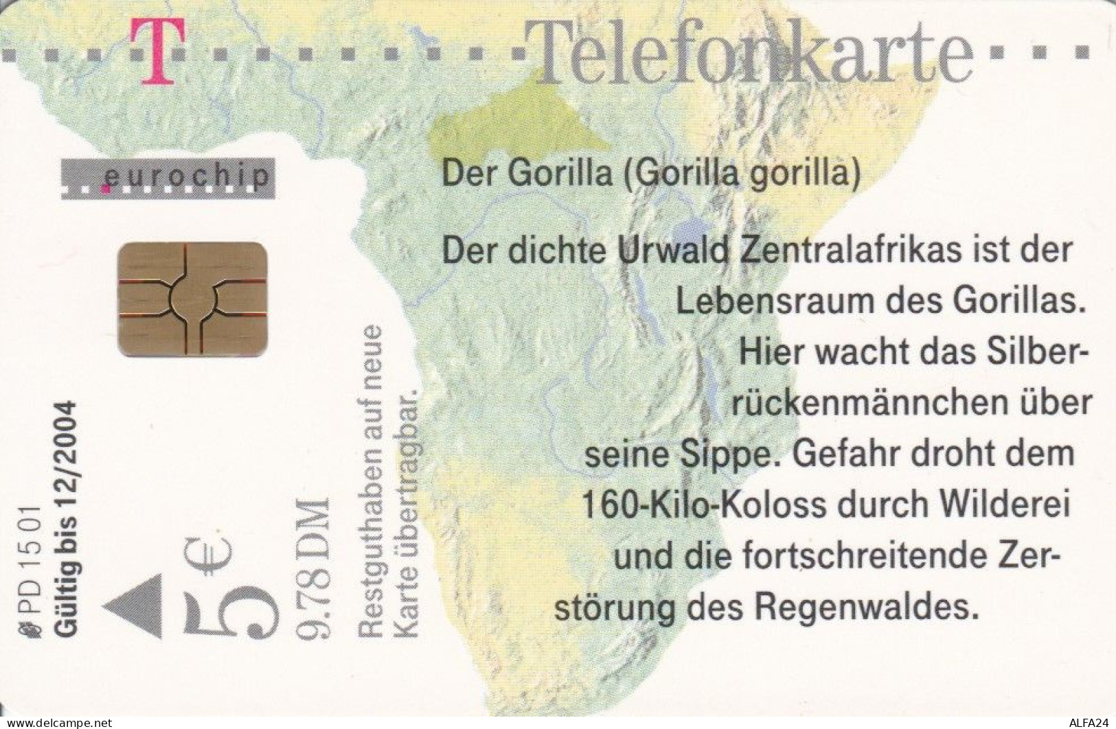 PHONE CARD GERMANIA SERIE PD (CK6279 - P & PD-Series: Schalterkarten Der Dt. Telekom