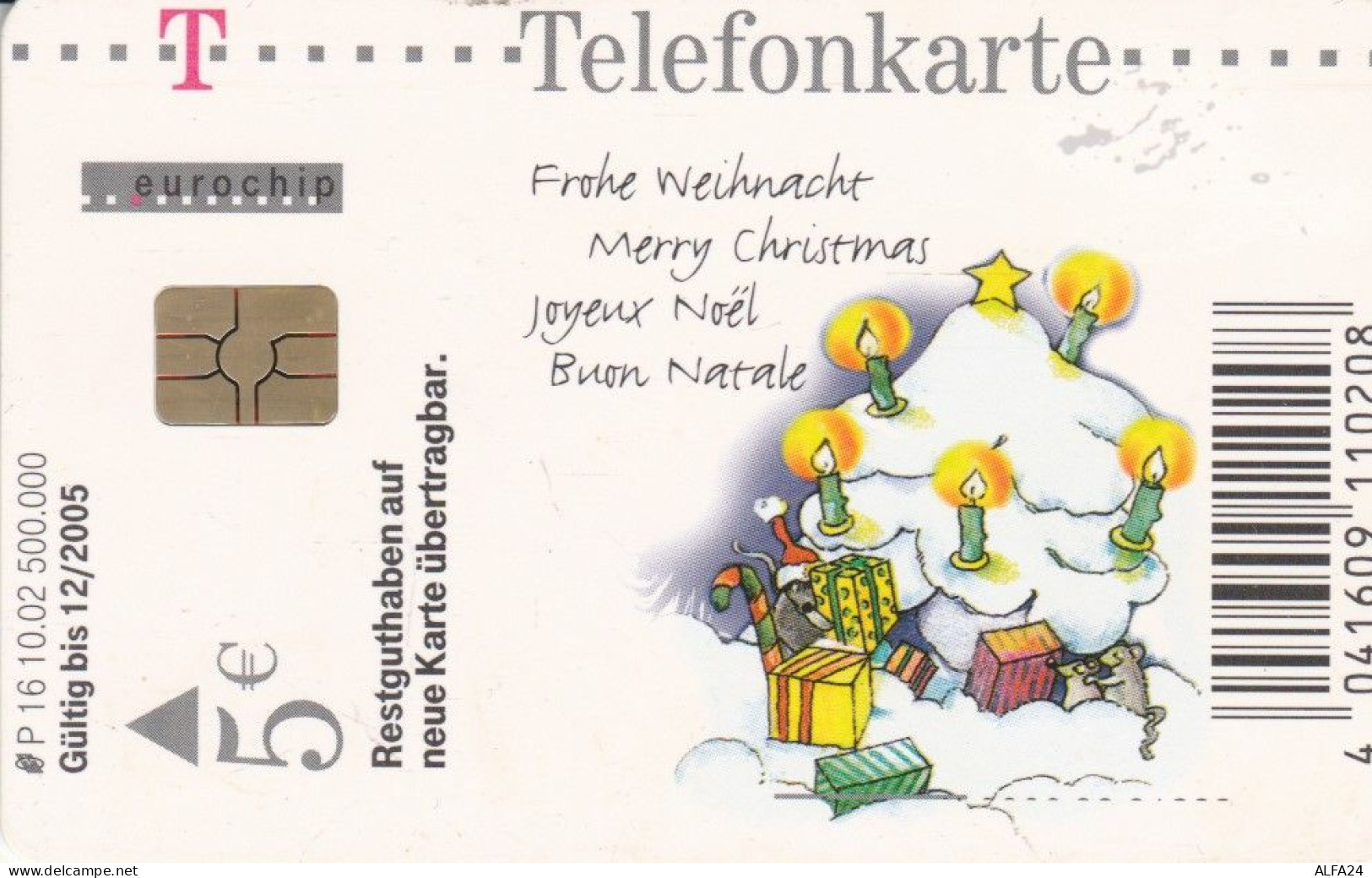 PHONE CARD GERMANIA SERIE P (CK6274 - P & PD-Series: Schalterkarten Der Dt. Telekom