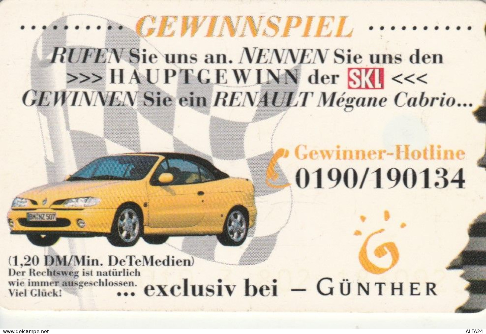 PHONE CARD GERMANIA SERIE R (CK6275 - R-Reeksen : Regionaal