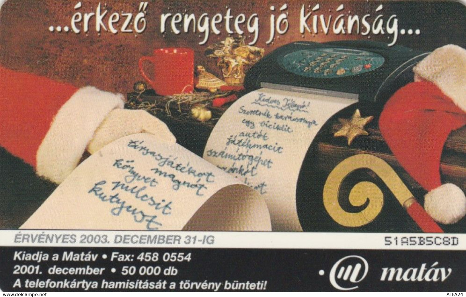 PHONE CARD UNGHERIA (CK6246 - Hongrie