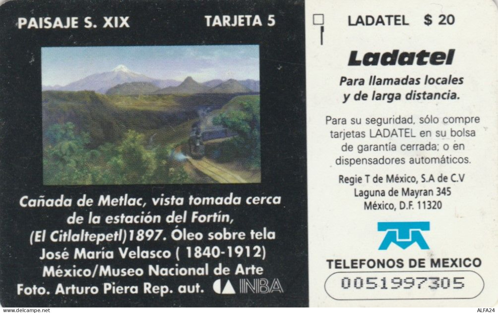 PHONE CARD MESSICO (CK6160 - Mexico