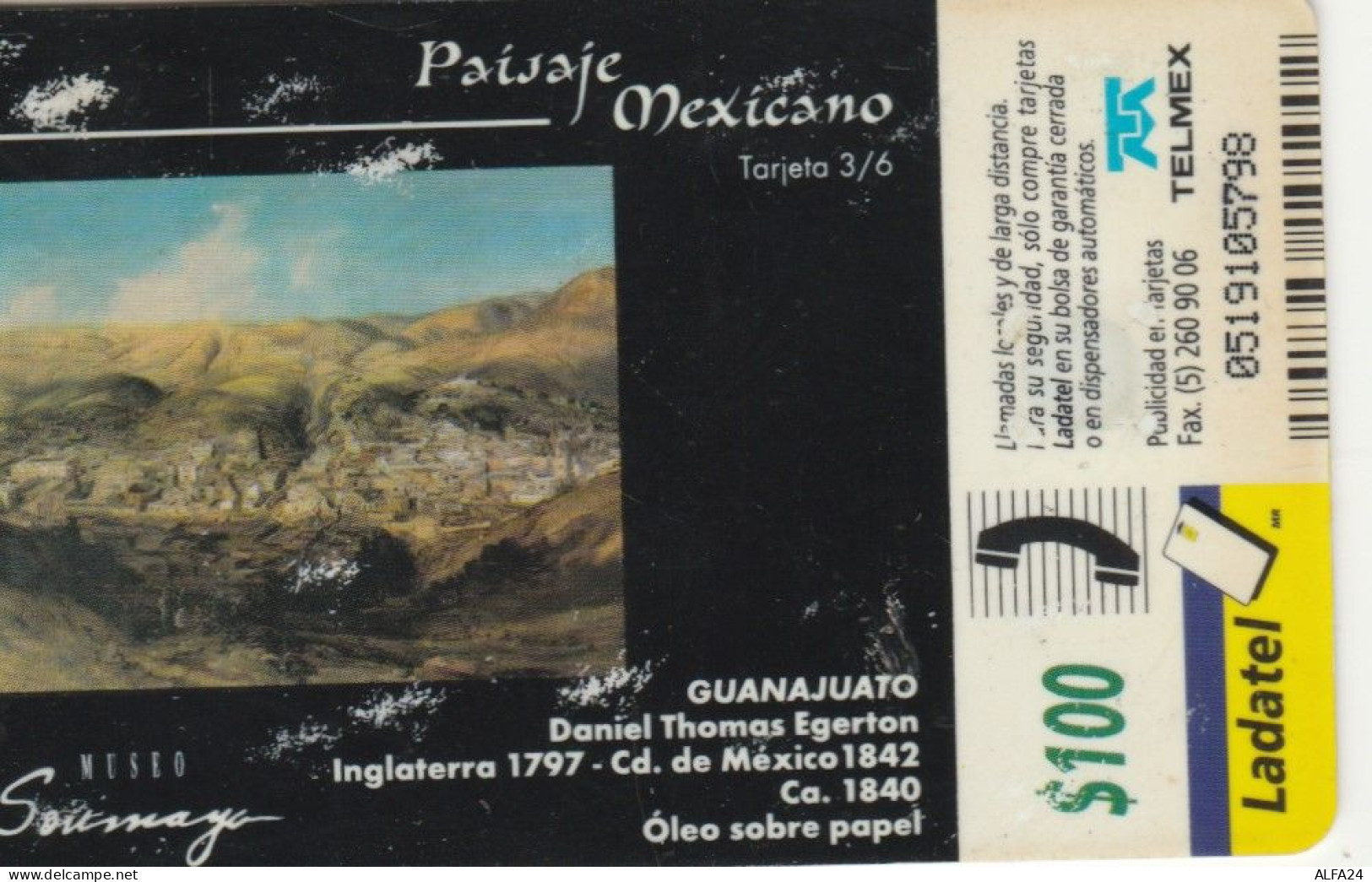 PHONE CARD MESSICO (CK6157 - Mexico