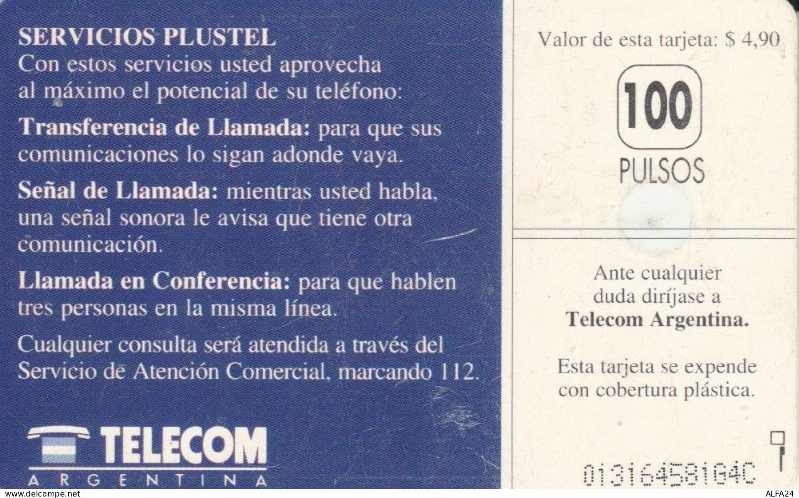 PHONE CARD ARGENTINA (CK6097 - Argentinien