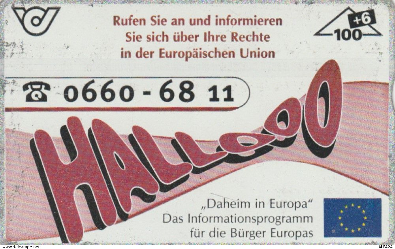 PHONE CARD AUSTRIA (CK6072 - Oostenrijk