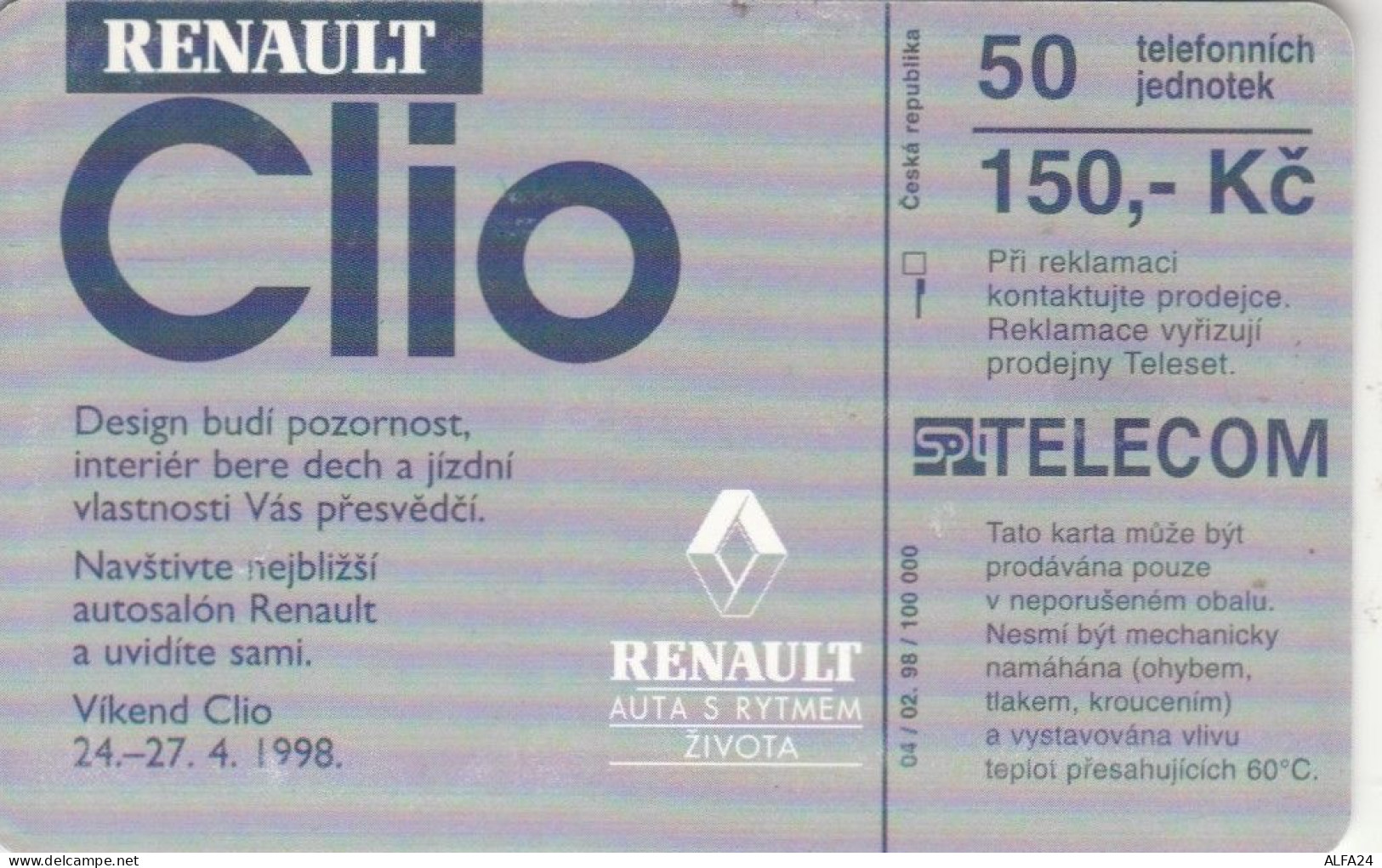 PHONE CARD REPUBBLICA CECA (CK7041 - Tchéquie