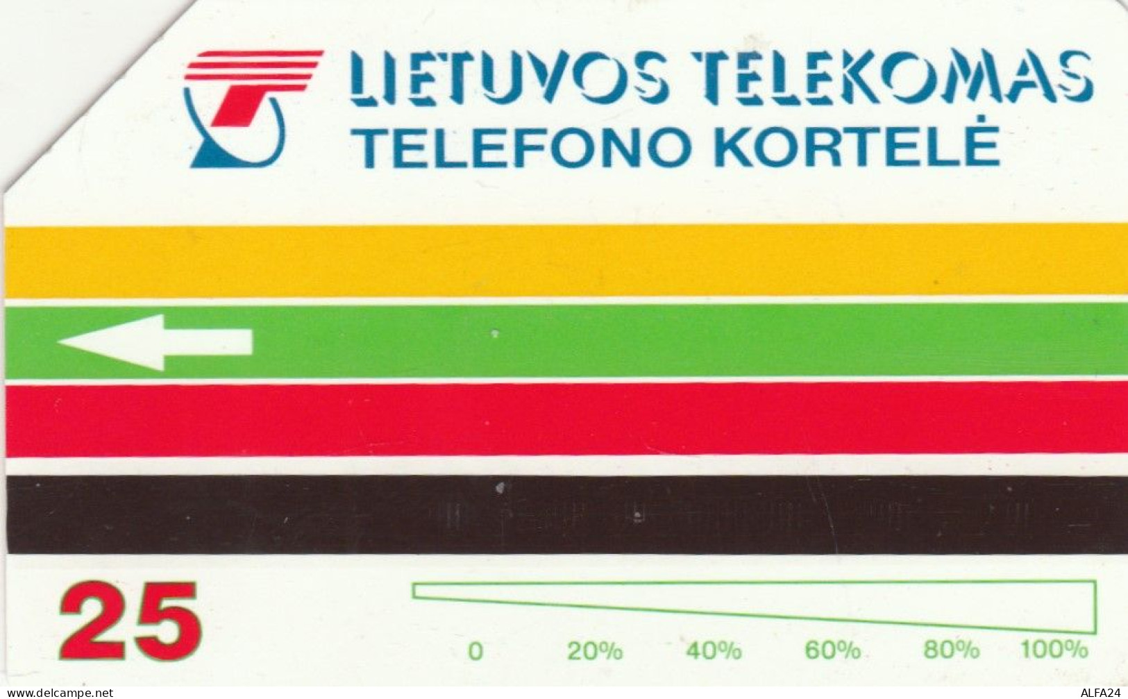 PHONE CARD LITUANIA (CK6724 - Lituania