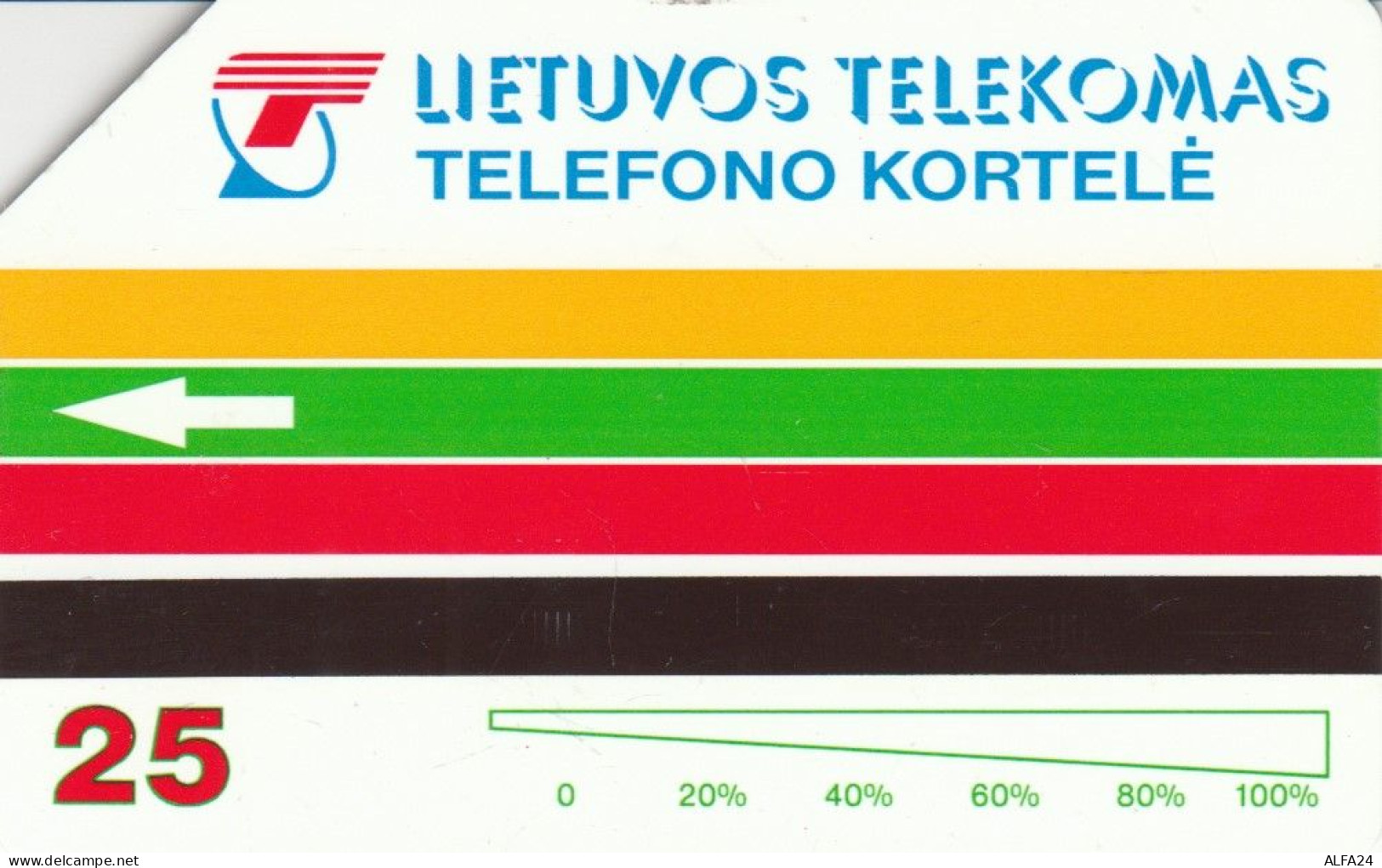 PHONE CARD LITUANIA (CK6722 - Lituania