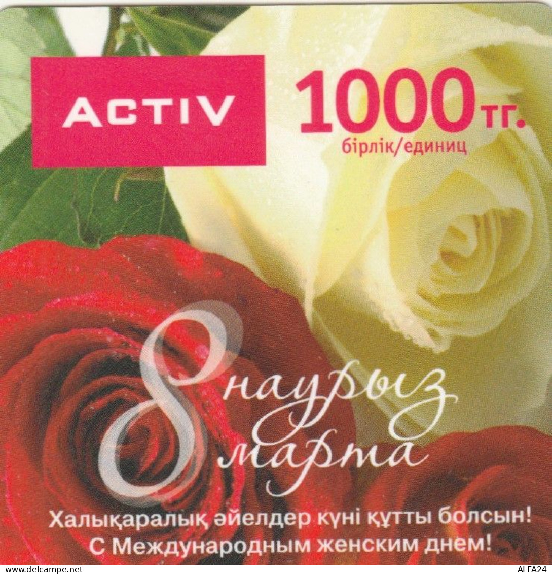 PREPAID PHONE CARD KAZAKISTAN-FORMA QUADRATA (CK7307 - Kazakhstan